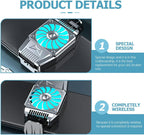 Phone Cooler Wireless Cooling Fan USB Charging Phone Clip Mobile Phone Heat Sink