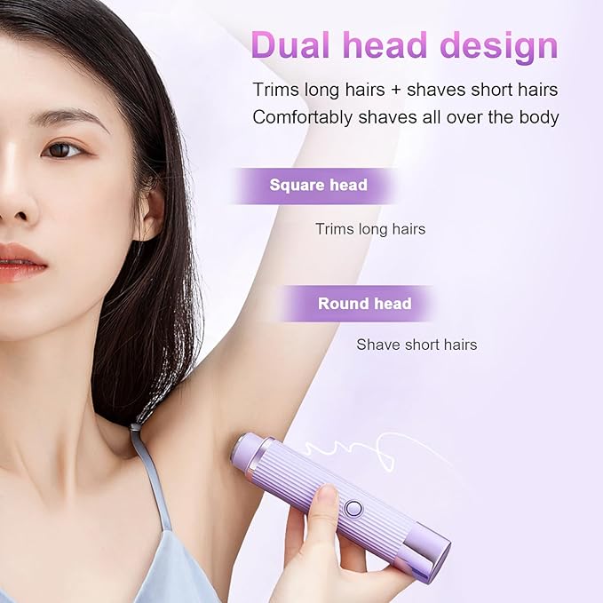 DOUBLE HEAD ELECTRIC SHAVER